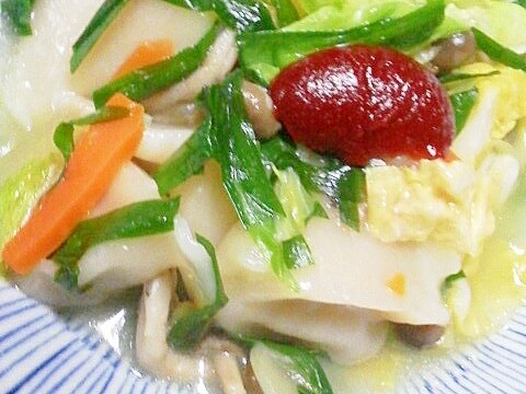 野菜たっぷり水餃子